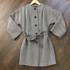 NWOT Ann Klein printed coat